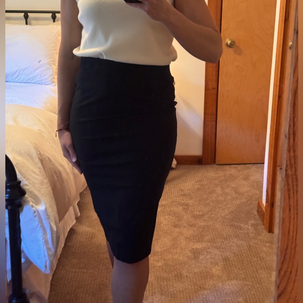Prologue Black Pencil Midi Skirt | Size M